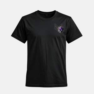 MGladiators T-Shirt Brust Logo – Schwarz