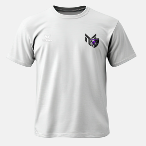 MGladiators T-Shirt Brust Logo– Weiss